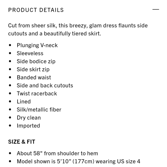 A.L.C. Lita Silk Metallic Dot Print Tiered Dress BNWT Size 4 - Picture 7 of 13